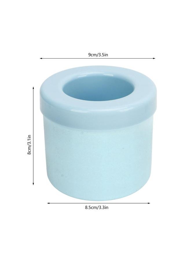 Cylinder Silicone Ice Cube Mould 60 Ice Cubes Blue Silicone 3D Ice Cubes Maker for Whiske Cocktail and Soft Drinks