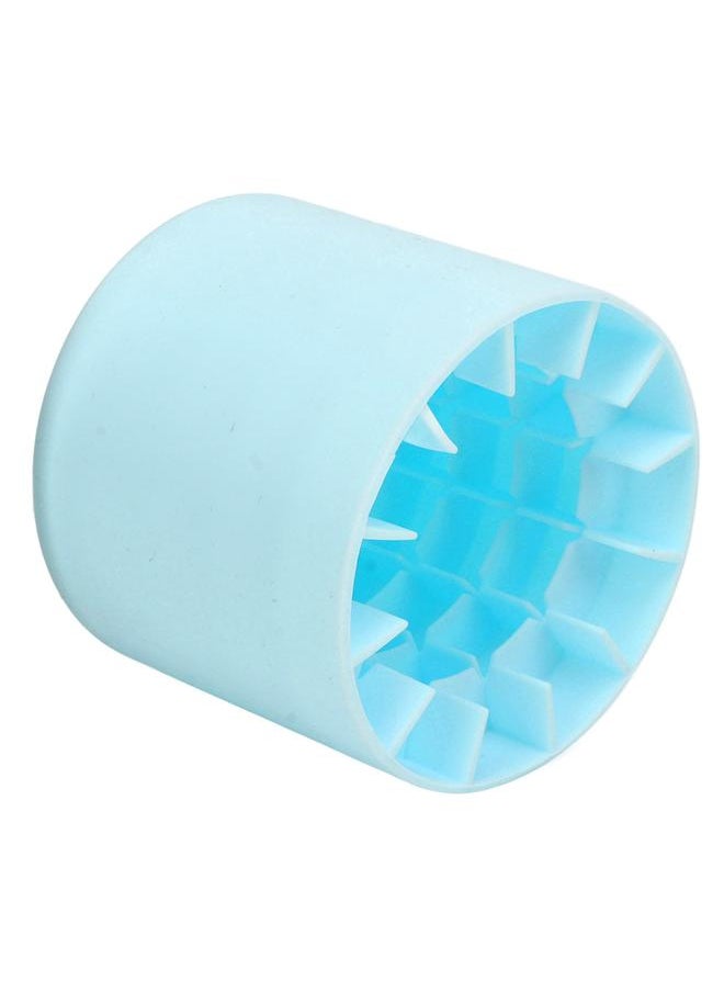 Cylinder Silicone Ice Cube Mould 60 Ice Cubes Blue Silicone 3D Ice Cubes Maker for Whiske Cocktail and Soft Drinks
