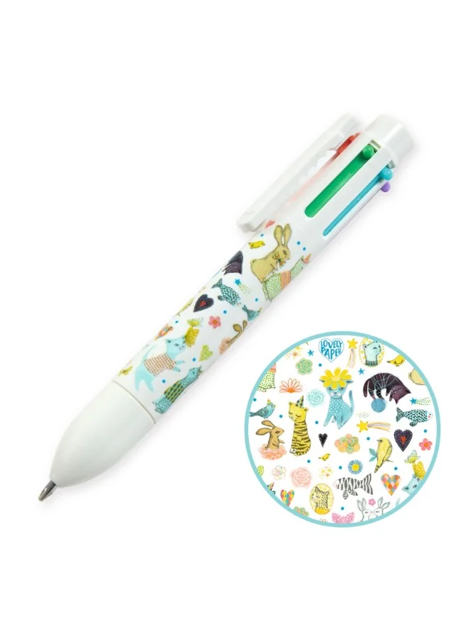 DJECO Stylo 6 Coulwurs Lucille Pens