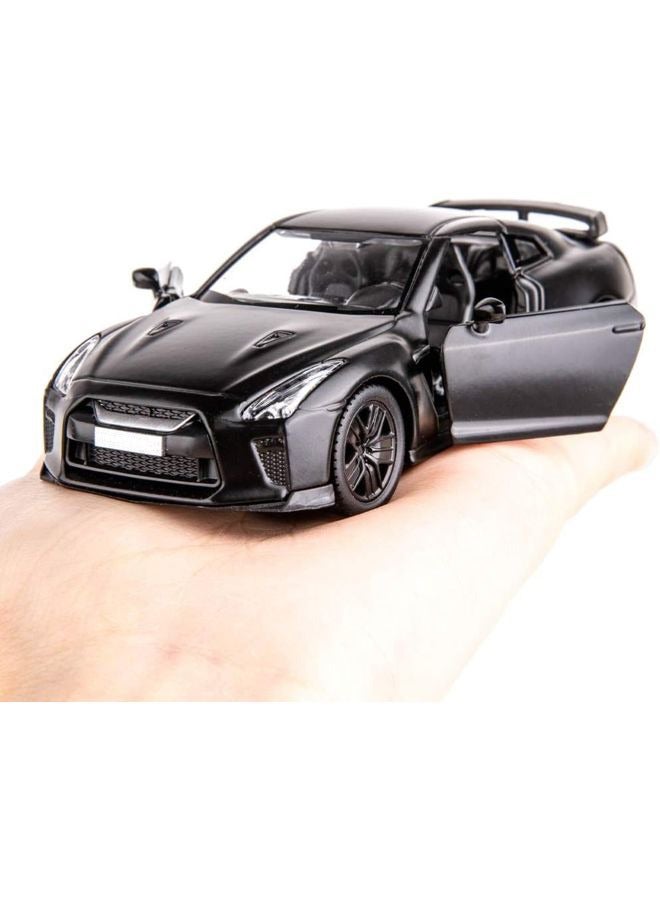 HALAMODO 1:36 Alloy Sports Car Model , Pull-Back Toy Car , Model Car for Kids Boy Girl Gift , Collectible Display ,Black - Image 4