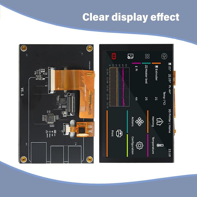 شاشة LCD تعمل باللمس مقاس 5 بوصات لـ Raspberry Pi 3B Plus و 3A Plus - Image 5