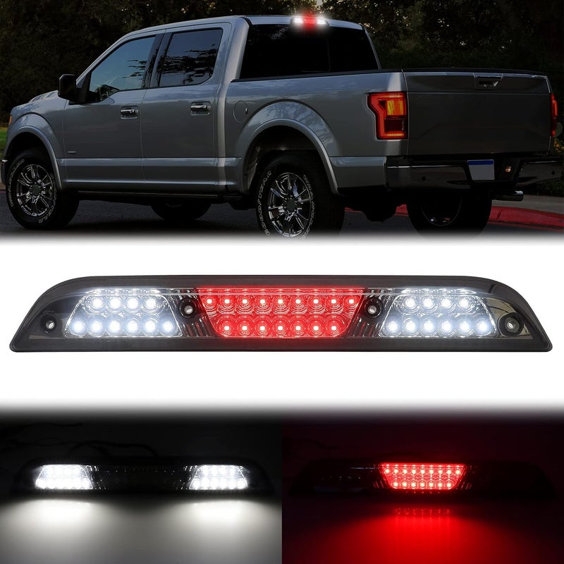 R&F Auto LED Smoked F1 Style Strobe Third Brake Light for Ford F150 (2015-2020) / F250 F350 F450 Super Duty (2017-2022) / Ranger/Maverick - Image 1