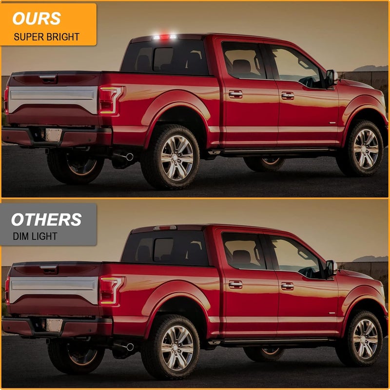 R&F Auto LED Smoked F1 Style Strobe Third Brake Light for Ford F150 (2015-2020) / F250 F350 F450 Super Duty (2017-2022) / Ranger/Maverick - Image 3