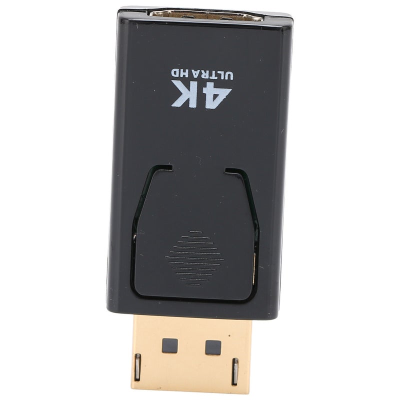 4K DP To High Definition Multimedia Interface Adapter With Safety Buckle - Dual Mode Display Connector For Output Devices - Image 3