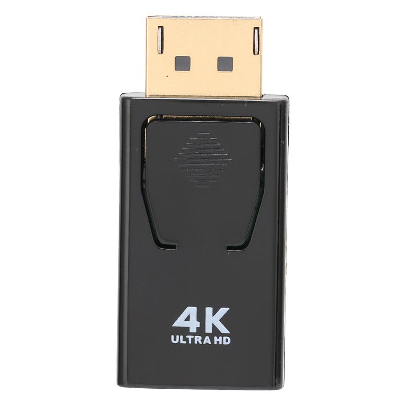 4K DP To High Definition Multimedia Interface Adapter With Safety Buckle - Dual Mode Display Connector For Output Devices - Image 1
