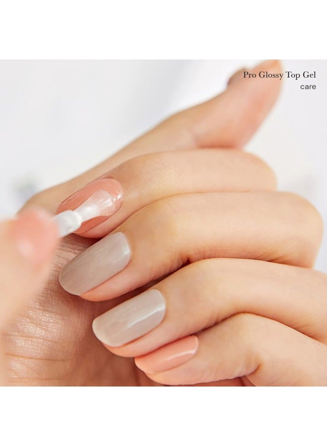 ohora Gel Nail Care (Pro Glossy Top Gel) - Corrects Nail Texture, Easy to Use & Easy to Remove for Semi Cured Nail Strip Application - Professional Salon-Quality for Healthy, Strong Nails - Image 5
