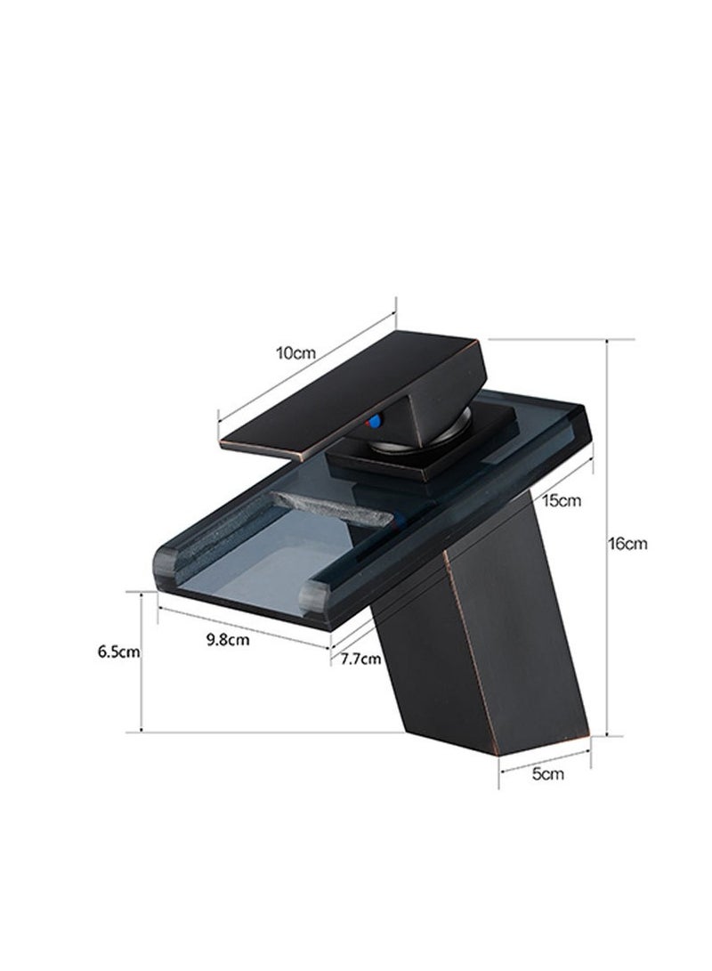 Loquat Temperature-controlled three-colour LED light-emitting glass tap - Image 5