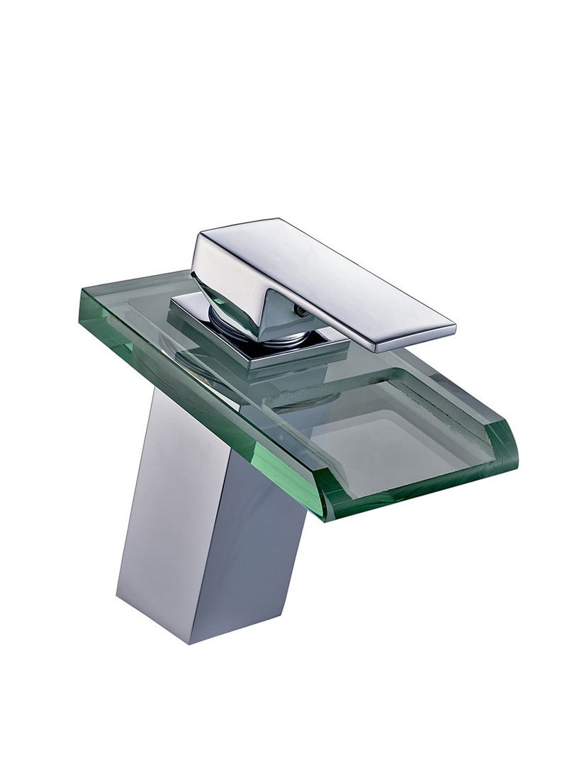 Loquat Temperature-controlled three-colour LED light-emitting glass tap - Image 1