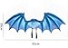 Himine Childrens Cartoon Dragon Mask Wings set Childrens day Halloween Christmas Party Performance Props Blue - Image 4