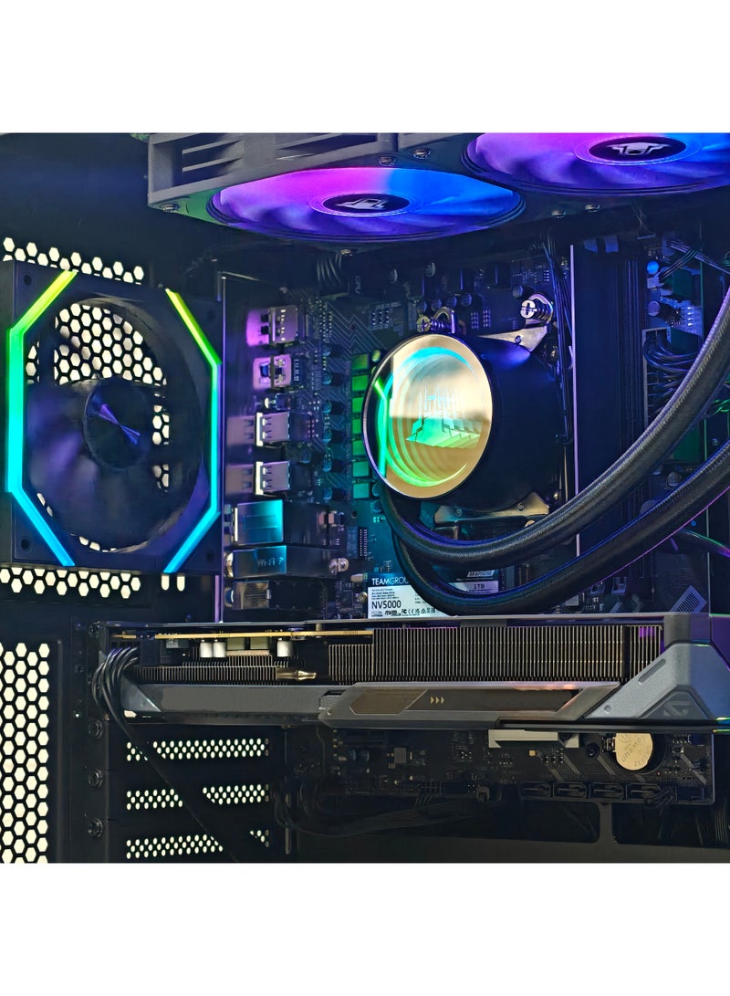 AMD Gaming PC Ryzen 7 7700 | AMD RX 6800 16GB | RAM 16GB DDR5 | SSD NVMe 1TB | Liquid Cooler 240mm | Win 11 Pro | 1 Year Warranty - Image 3