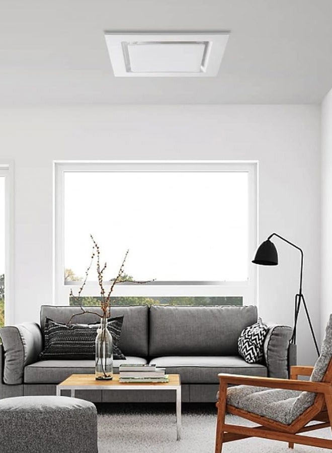 Nalle Ventilation Fan Ceiling Bathroom Exhaust Fan Extractor Fan (No Attic Access Required) (120 CFM 1.2 Sones) （Style B） - Image 4