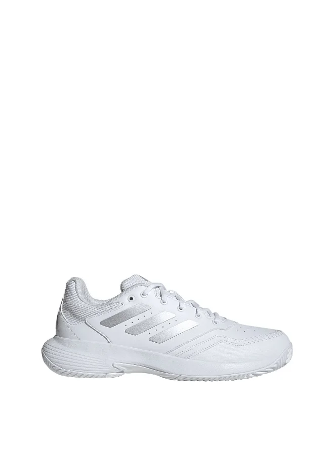 Adidas adidas Gamecourt 2 Sl White Tennis Shoes 3.5