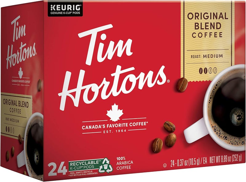 Tim Hortons Original Blend Single Serve Coffee Cups, 24 Count - Image 3