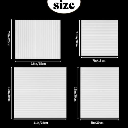 Lainrrew 80 Pack Foam Pouches, 4 Sizes Thick Cushion Wrap Pouches Foam Wrap Sheets Packing Pouches Against Chipping & Breakage for Packing, Moving (12 × 11'',7.9 × 12'',7.1 × 7.9'',7.9 x 9.8'') - Image 2