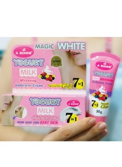 A Bonne' Magic White Yogurt Milk Whitening Underarm Cream 30grams  - Image 3