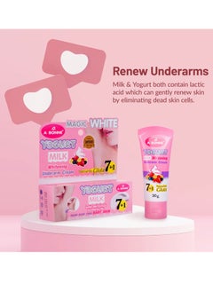 A Bonne' Magic White Yogurt Milk Whitening Underarm Cream 30grams  - Image 4