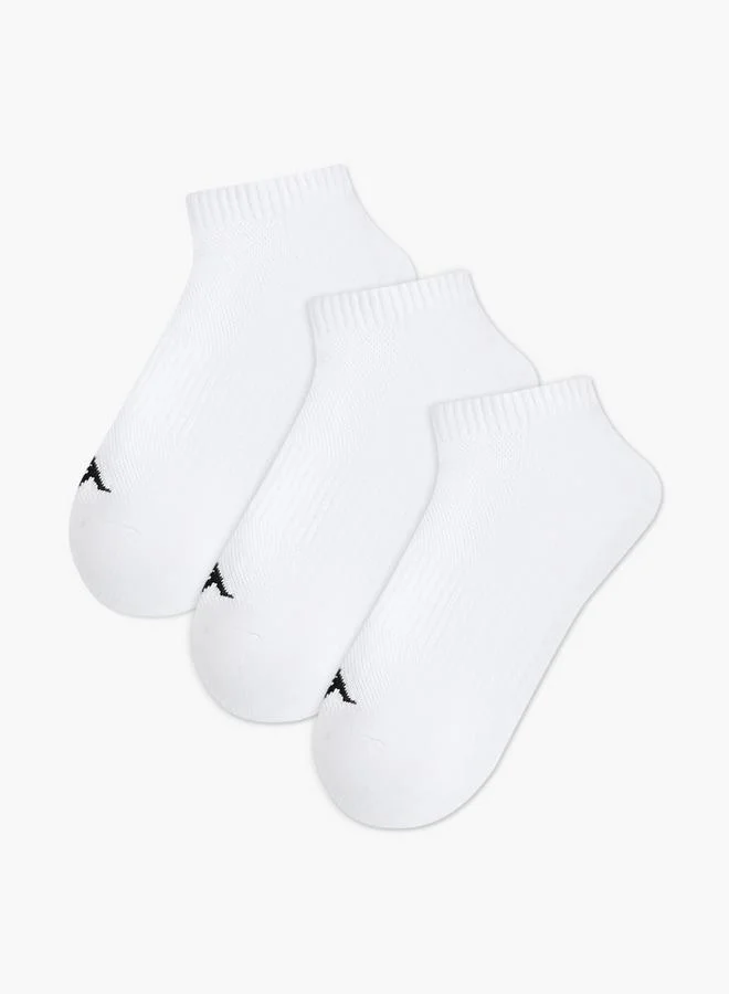 Kappa Kappa Men Socks Ankle Length Half Terry - Set of 3