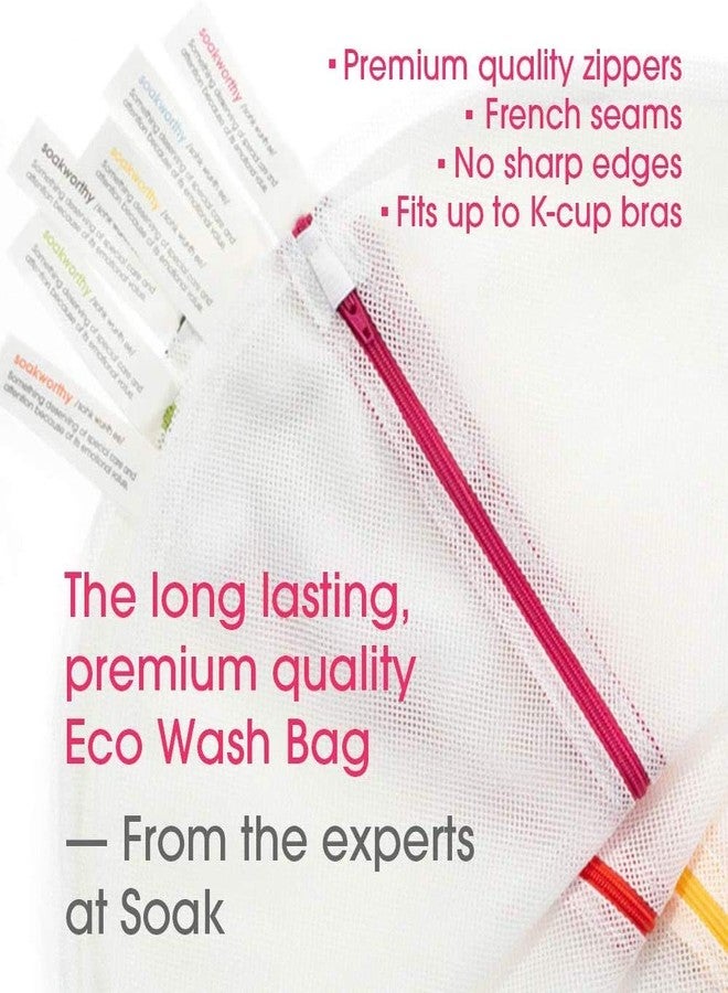 SoakBox - Soak Laundry Soap & Eco Wash Bag Set - 90 mL / 3 fl. oz Eco-Friendly Soap and 16 Inch Circle 100% Recycled RPET Wash Bag (Scentless) - Image 4