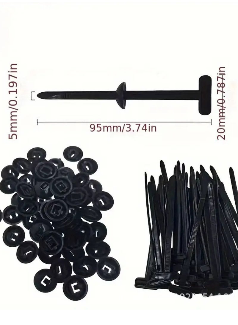 Generic 50 Pieces Car Clips for Fenders, Mud Flaps and Underbody Protection - Image 4