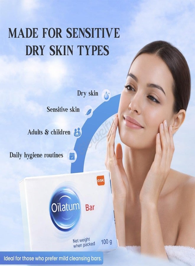 Oilatum Bar - 100 g (Pack of 2 - Image 5