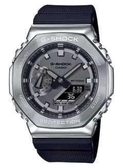 CASIO G-Shock Analog-Digital Water Resistant Silicone Strap Watch GM-2100-1ADR  - Image 1