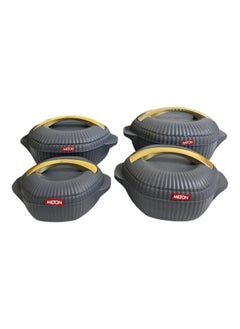 Milton Milton Food Storage Set - 4 Stainless Steel Insulated Containers (500ml, 1000ml, 1500ml, 2500ml) - Grey  - Image 3