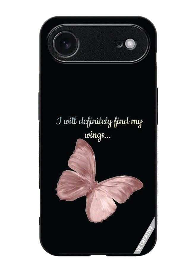 VR CREATIVE Protective Case Cover For Apple iPhone 17 Air I Will Definitely Find My Wings Design Multicolour
