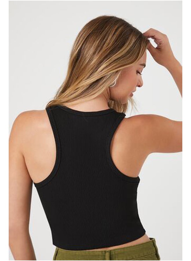 FOREVER 21 - Embroidered Star Tank Top - Image 1