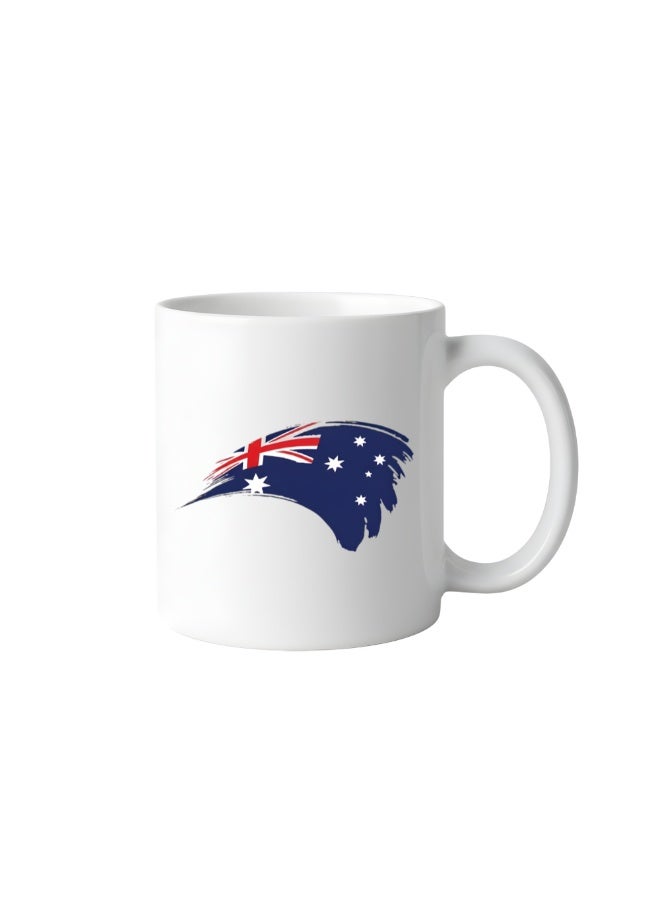 Australia Day White Ceramic Mug-Coffee Mug-11 Oz - Image 1