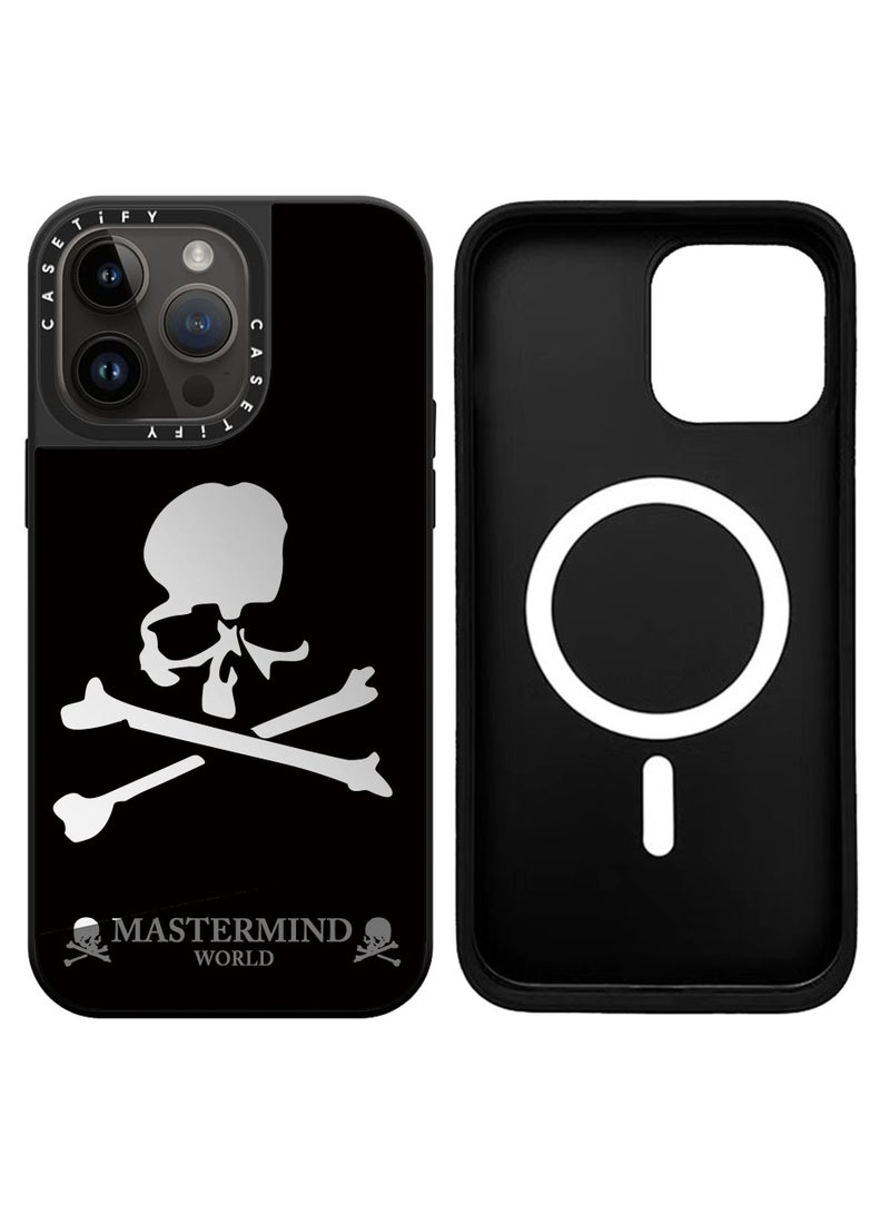 Casetify For iPhone 14 Pro Max Case Skull Magnetic Adsorption Phone Cover - Image 2