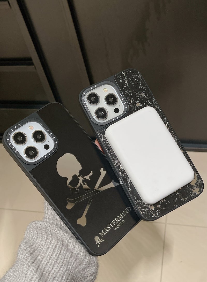 Casetify For iPhone 14 Pro Max Case Skull Magnetic Adsorption Phone Cover - Image 5