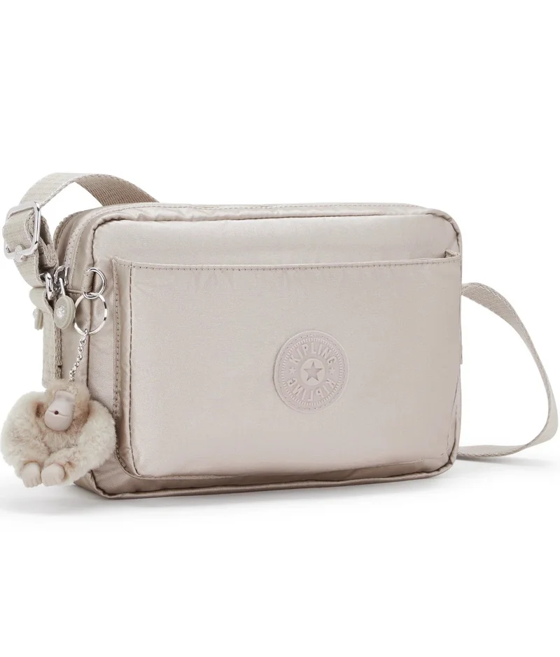 kipling Abanu Medium Female Crossbody Bag - Metallic Glow