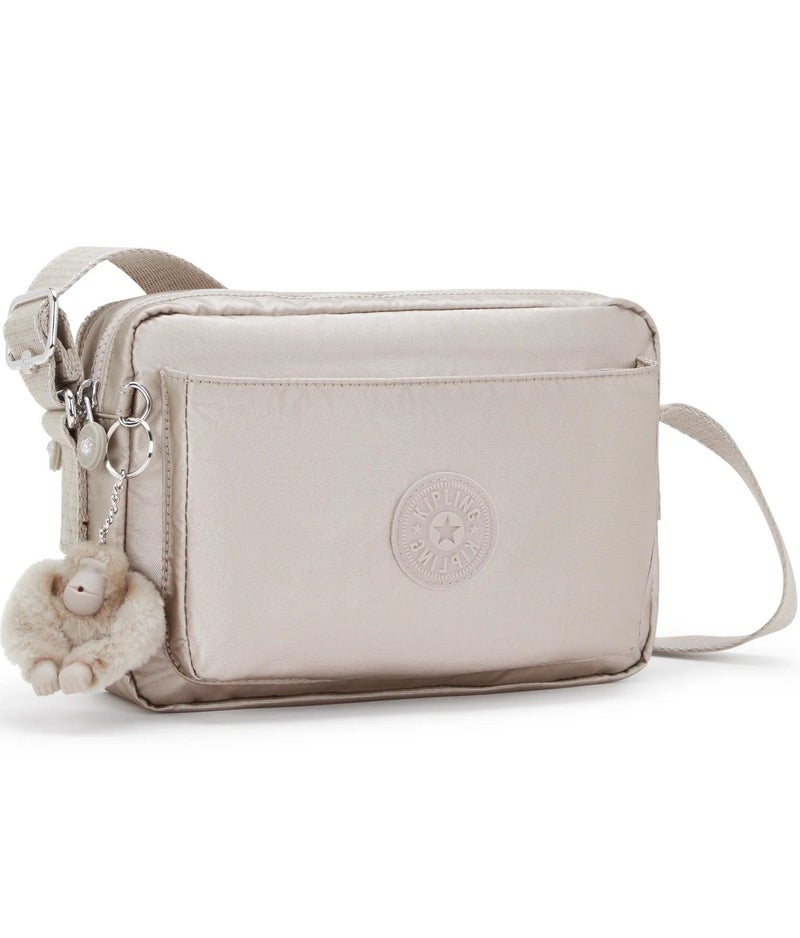 kipling Abanu Medium Female Crossbody Bag - Metallic Glow - Image 2