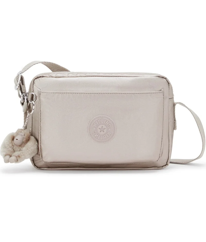 kipling Abanu Medium Female Crossbody Bag - Metallic Glow