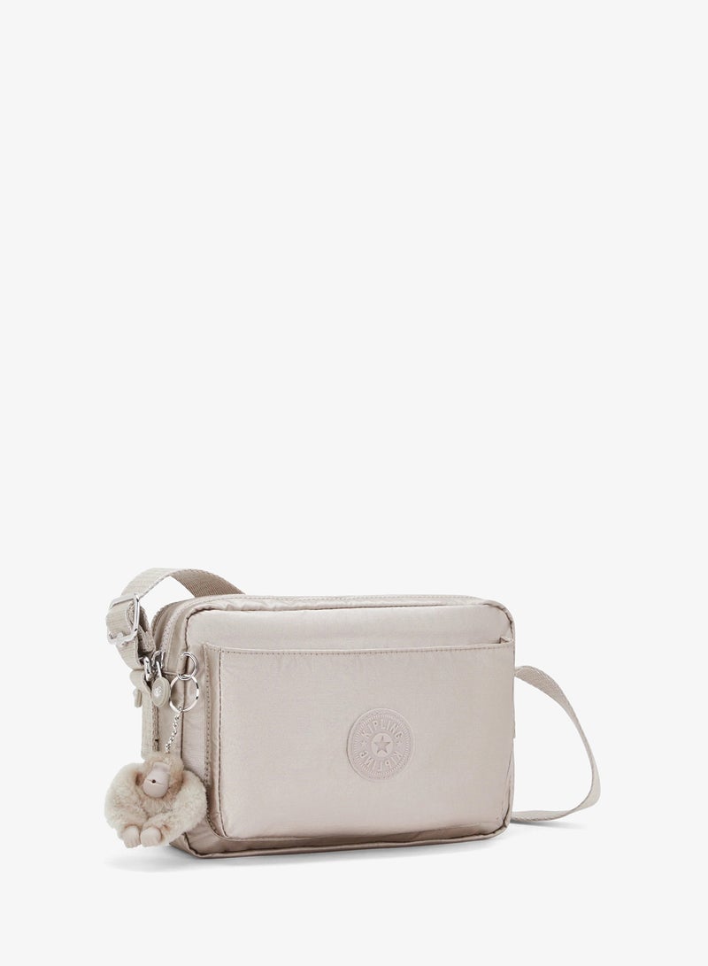 kipling Abanu Medium Female Crossbody Bag - Metallic Glow - Image 2