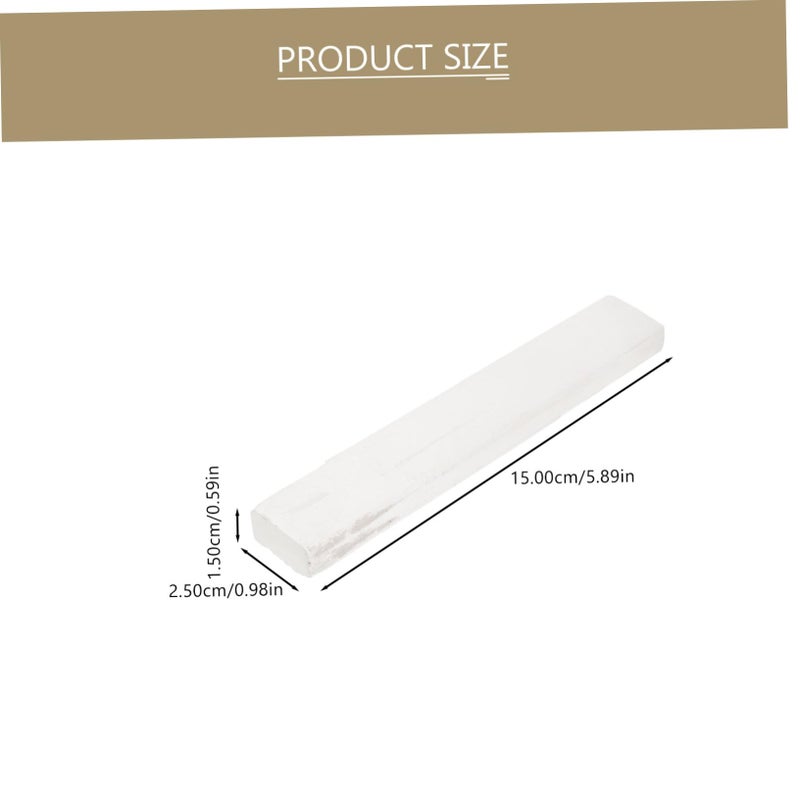 لوح شحن السيلينيت 15x2.5x1.5 سم، لوح بلوري طبيعي، ديكور مكتبي، زينة منزلية ومكتبية مريحة - Image 3