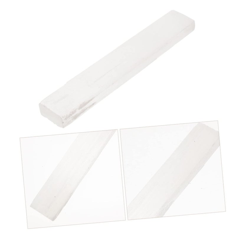 لوح شحن السيلينيت 15x2.5x1.5 سم، لوح بلوري طبيعي، ديكور مكتبي، زينة منزلية ومكتبية مريحة - Image 4