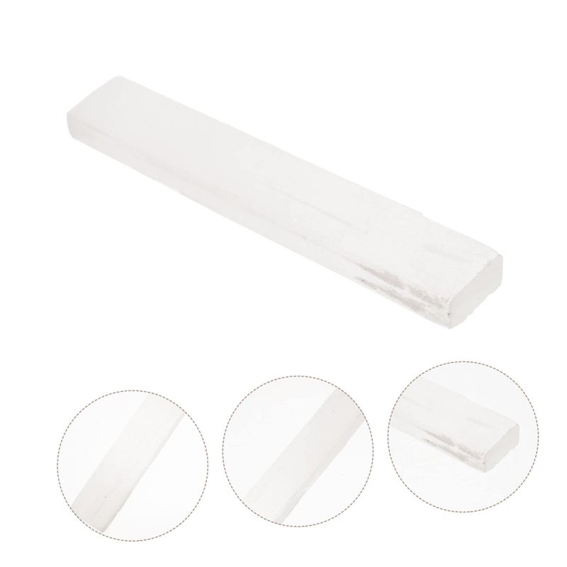 لوح شحن السيلينيت 15x2.5x1.5 سم، لوح بلوري طبيعي، ديكور مكتبي، زينة منزلية ومكتبية مريحة - Image 5