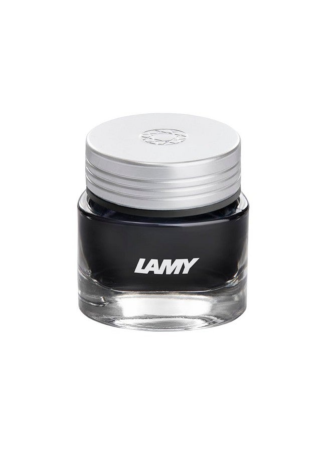 لامي عبوة حبر قلم حبر سائل LAMY T53 660 سعة 30 مل | خطوط أنيقة وتصميم بسيط | لون غني وكثيف | حبر كريستالي أسود من Obsidian، عبوة من قطعة واحدة