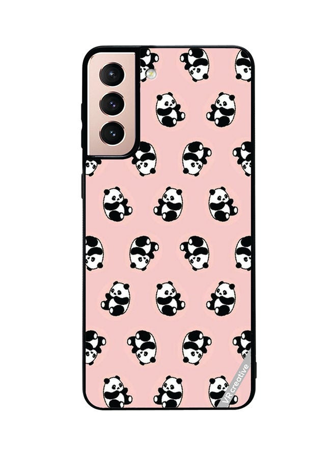 VR CREATIVE Protective Case Cover For Samsung Galaxy S21 5G Panda Design Multicolour - Image 1