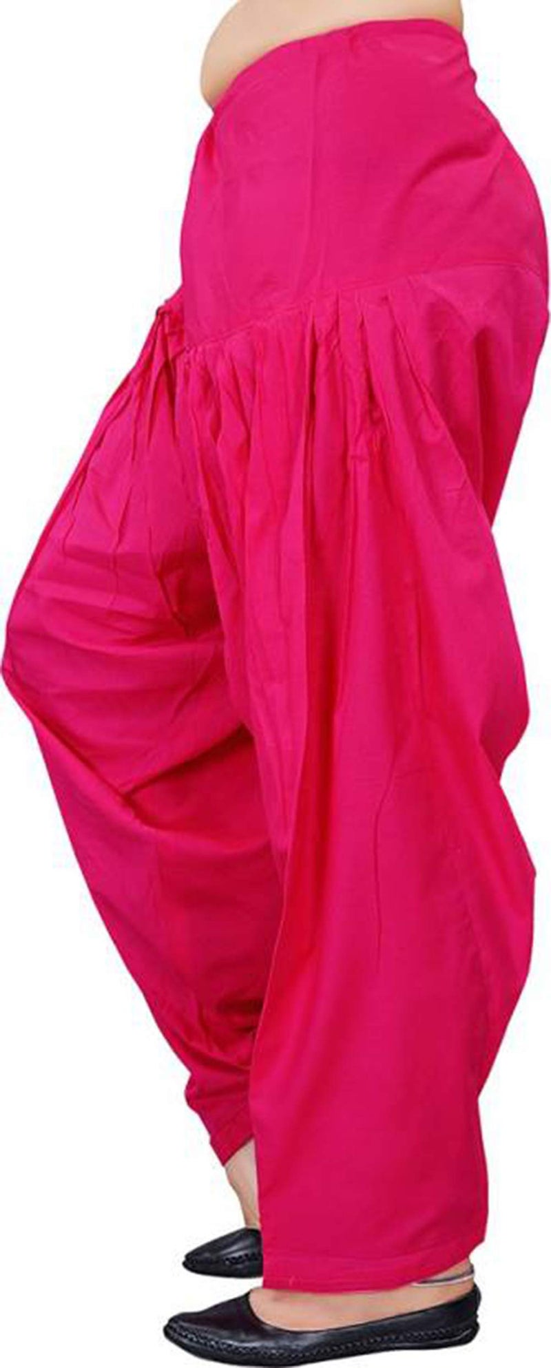ANARO Rani Cotton Patiala Salwar(Pant) for Women (Size 48W X 39L) - Image 3