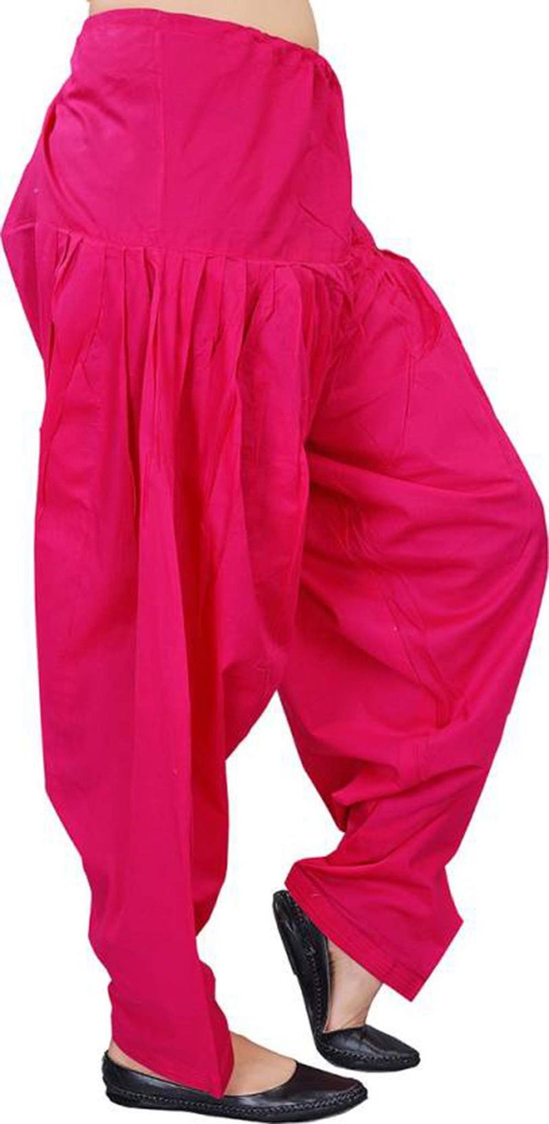 ANARO Rani Cotton Patiala Salwar(Pant) for Women (Size 48W X 39L) - Image 2
