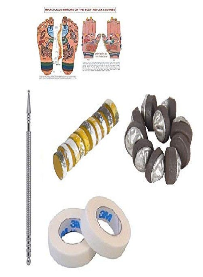 أيه أتش سي أس أدوات علاجية من AHCS Sujok Jimmy Probe Therapy Stick Star Magnet Byol Paper Tape - Image 1