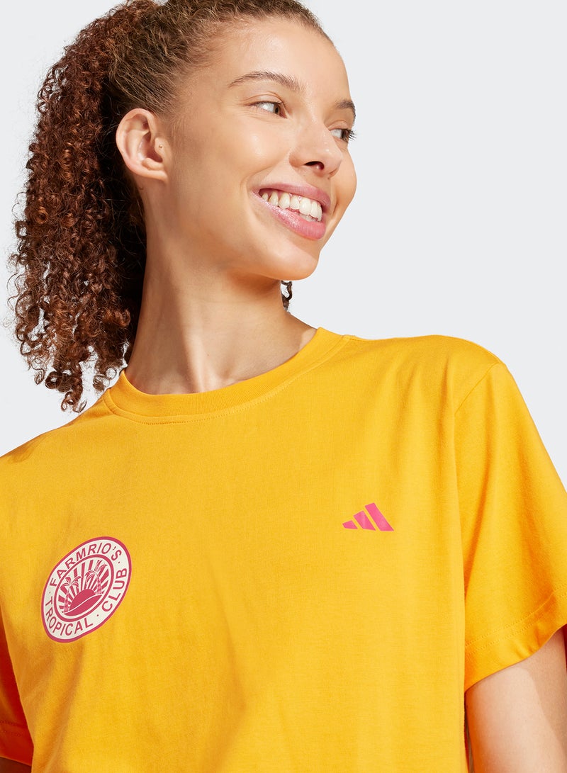 Adidas Farm Graphic T-Shirt  - Image 4