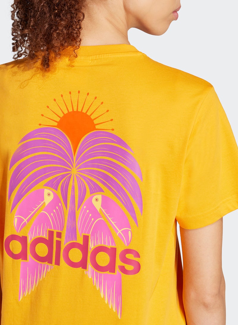 Adidas Farm Graphic T-Shirt  - Image 3