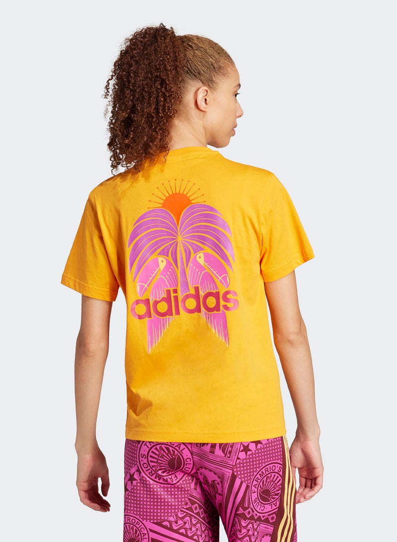 Adidas Farm Graphic T-Shirt  - Image 2
