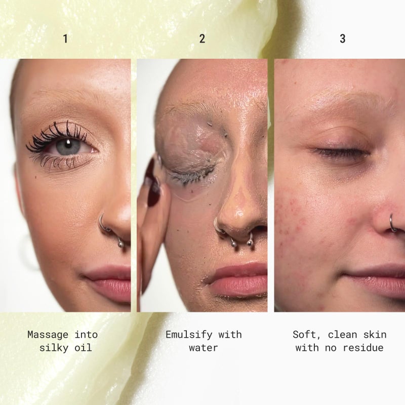 JUNO & Co. JADE Clean10 Cleansing Balm - Makeup Remover Balm - Effortlessly Removes Makeup & SPF - 2.87oz Makeup Remover Balm Full Set - Image 5