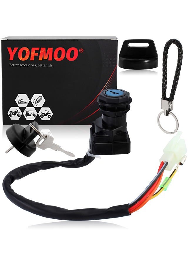 YOFMOO Yingshop Ignition Key Switch for Suzuki ATV LT80 LT80S LTZ50 LTZ50Z LT 80 80S Z50 Z50Z LT-80 LT-80S LT-Z50 LT-Z50Z LT80 LT80S - Image 1