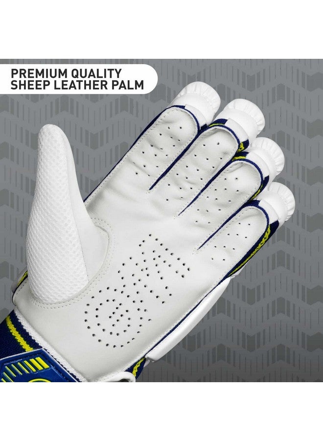 GM Prima 707 Leather Cricket Batting Gloves For Mens, Size - Mens, Right Hand - Image 4