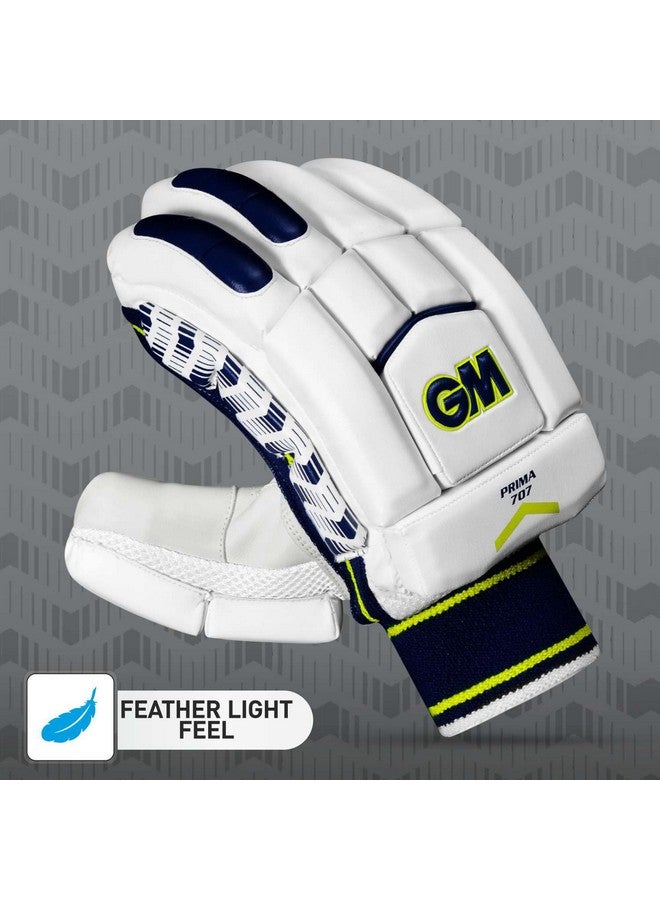 GM Prima 707 Leather Cricket Batting Gloves For Mens, Size - Mens, Right Hand - Image 2